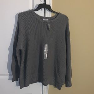 2X grey knit sweater. New w/ tags, Old Navy